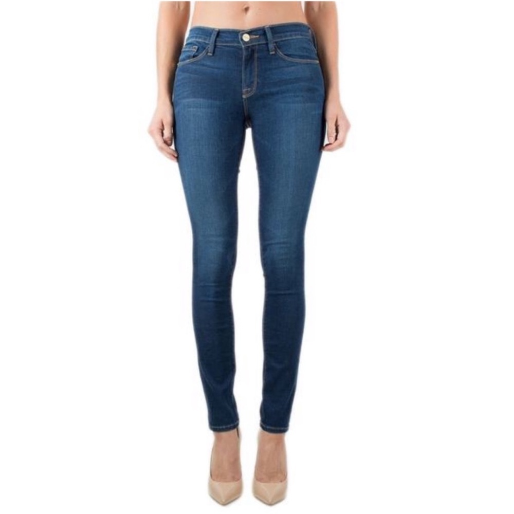 Frame Denim Le Skinny de Jeanne Skinny Jeans 25 EUC